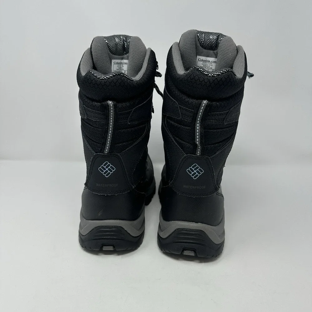 Columbia Women 8 Boots Black Bugaboots Omni Plus Heat Insulated Boots Outdoor